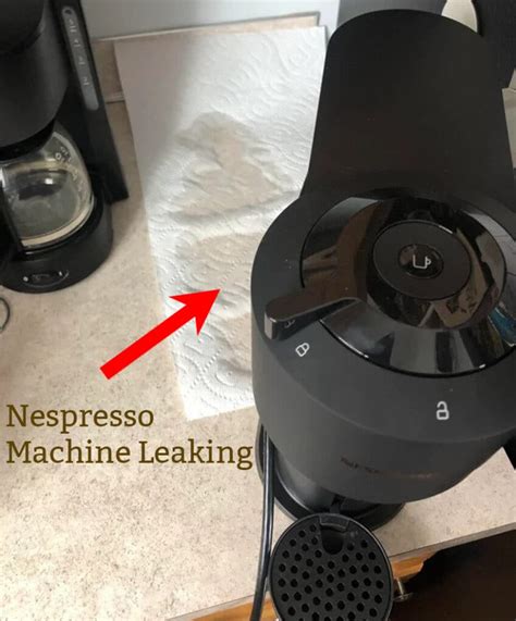 How To Fix A Nespresso Machine That Is Leaking Water or Coffee